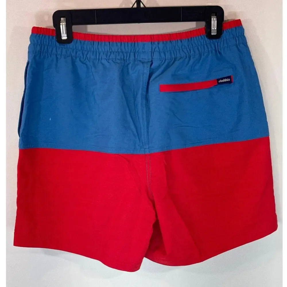 Chubbies Men's The‎ Liberties 5.5’ Swim Trunks MEDIUM NWOT